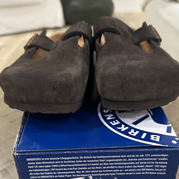 Birkenstock Dark Brown Slip-On Loafers - Picture 3 of 6